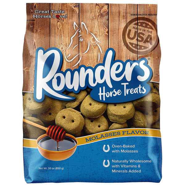 Blue Seal Rounders Molasses Horse Treats 30 oz